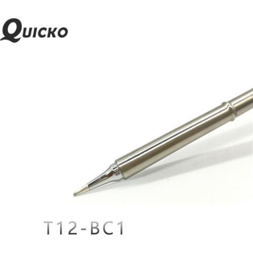 Welding T12 Tip T12-BC1 Electronic Soldering Tips Shape For FX951 Soldering Station FM2028 Soldering Handle Solder Iron