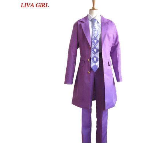 JoJos Bizarre Adventure Kira Yoshikage Cosplay Costume