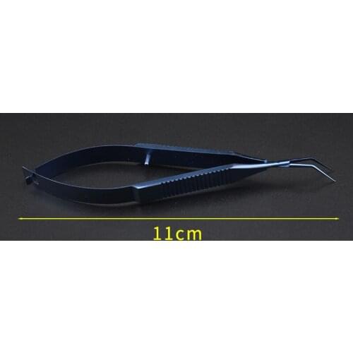 Ophthalmology Microscopy Instruments Capsulorhexis Forceps Cosmetic Plastic Tools Surgical Forceps 11cm Stainless Steel Titanium