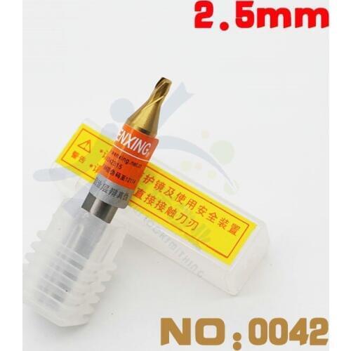 Original Wenxing Drill Bit Milling cutter NO.0042 2.5MM key machine accessories