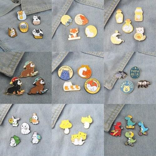 Броши с животными на одежду PinPub China At AliExpress