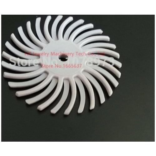 Free Shipping White Color Grit 2000# 1" Jewelry Deburring Tools 3M Radial Discs Polishing Brushes 200pcs/bag
