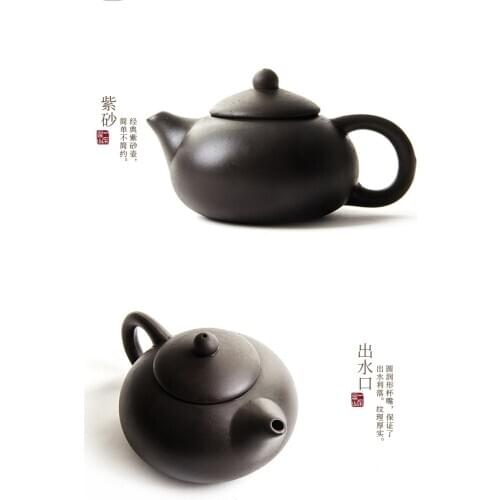 Specials are recommended kung fu tea set of household ceramic tea-pot pure manual teapot purple sand tea set