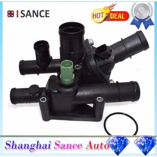 ISANCE Thermostat Housing Temp Sensor Switch 06A121111 For Audi A3 VW Bora Golf Passat Polo Touran Seat Ibiza III Octavia 1.6