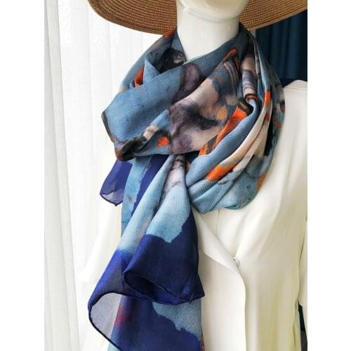 High-end classic herringbone mulberry silk,scarf women spring autumn 100% 130*190cm Korean long mulberry silk scarf shawl