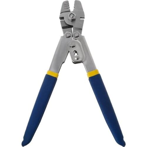 WXS-255 Pliers Wire Rope Crimping Tool Clamp Fishing Lines Cable Crimper Pliers for Hand Tool U4LB