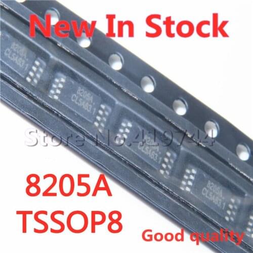 10-50PCS Quality 100% 8205A CEG8205A FS8205A STN8205A TSSOP-8 SMD lithium battery protection ICIn Stock New Original