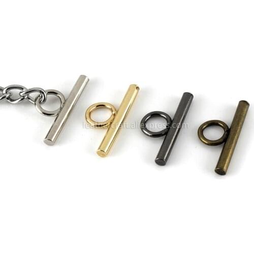 10pcs Metal Strip Bag Chain/ Side Edge Anchor Connector Link Hardware Small Bag Purse Chain Connect Accessories