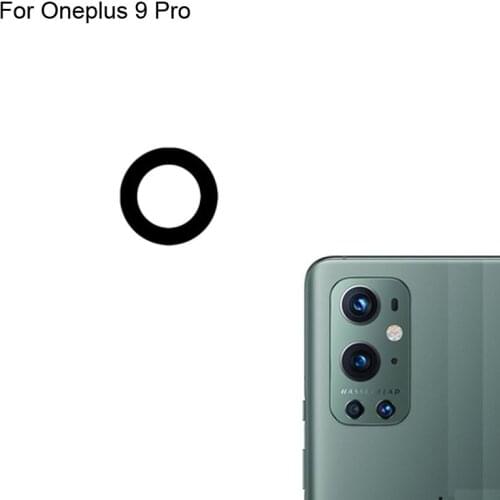 2PCS High quality For Oneplus 9 Pro Back Rear Camera Glass Lens test good For One plus 9 Pro Replacement Parts For Oneplus 9Pro