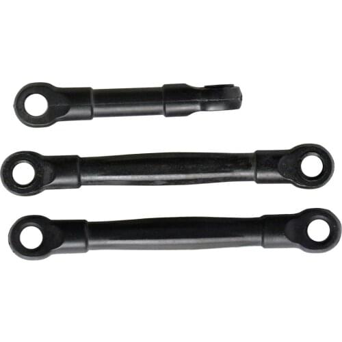 3pcs 1:12 Steering Linkage Rods 48-70mm for Xinlehong 9155 9156 RC Buggy Trucks Car DIY Accessories