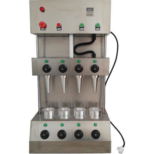 Free shipping 2020 new model two items good quality Commercial automatic stainless steel for pizza cone machine with pizza oven