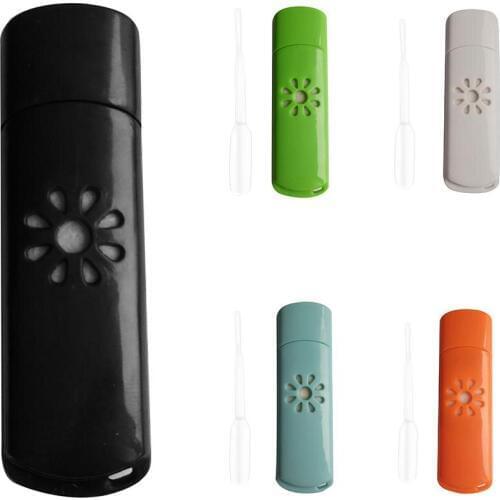 Car perfume accessories interior Mini USB Essential Oil Diffuser Air Fresh LED Light Quiet Humidifier освежитель в машину духи