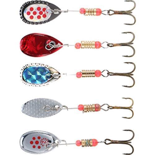 BaMMax Fishing Lure 2.3g-7.2g Spinner Bait Spoon Lures Metal Bass Hard Bait With Treble Hook Swimbait Fishing Tackle Pesca