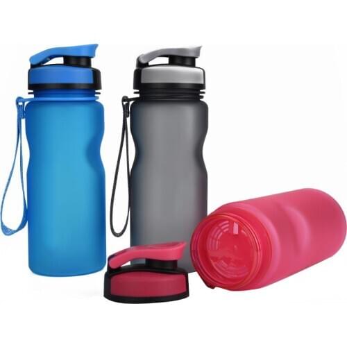 Free Shipping 600ml Portable Leak-proof Water Bottle High Quality Tour Outdoor Bicycle Sports Drinking Plastic Water Bottles