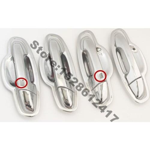 ABS Chrome Door Handle Bowl Door handle Protective covering Cover Trim for Kia Sportage QL KX5 2016-2019 Car styling