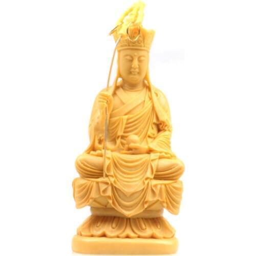 Ksitigarbha statue Buddha resin small ornaments Home Furnishing resin craft buddhist figurine size about 9.5cm height