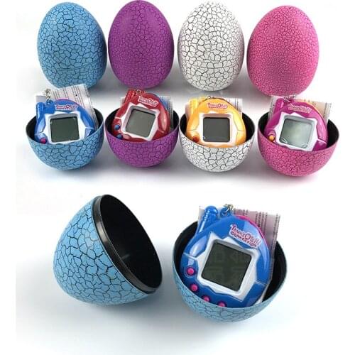 Multi-colors Virtual Cyber Digital Pet Game Tumbler Dinosaur Egg Toy Tamagotchis Digital Electronic E-Pet For Kids Gifts