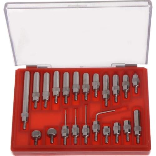 22Pcs Steel Dial Indicator Point Set 4-48 Thread Tip For Dial & Test Indicators