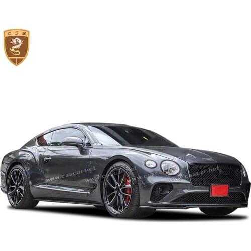 New Arrival Carbon Fiber Front Lip for Bentley GT 2019-2020 limited edition carbon fiber front bumper lips auto parts decoration