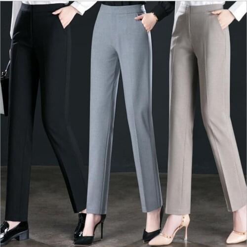 Женские деловые брюки OLOMLB China At AliExpress