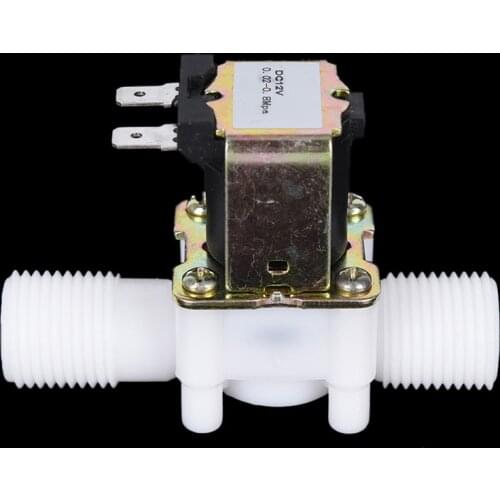 1/2" Plastic Solenoid Valve Magnetic Washing Machine Dispenser Drinking Water Pneumatic Pressure Controller Switch