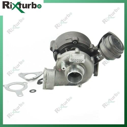 Full Turbo Charger Complete GT1749V 717858 For Audi A4 A6 1.9/2.0TDI 96/103Kw AFV AWX Complete Turbocharger For Car 038145702G