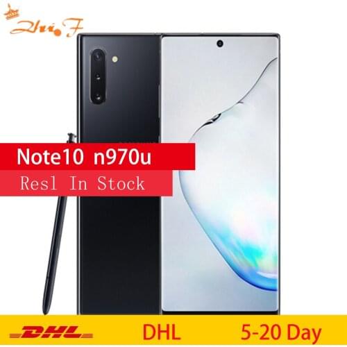 Samsung Galaxy Note10 N970U N970U1 Original Mobile Phone Octa Core 6.3" Triple Dual 12MP&16MP 8GB RAM&256GB NFC