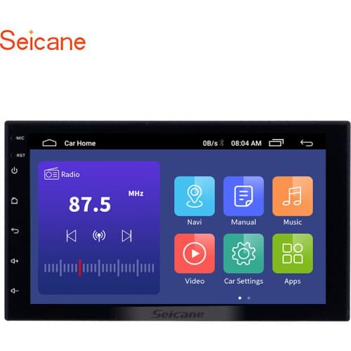 Seicane Android 10.0 7" 2Din Car Radio Wifi Bluetooth Quad Core Multimedia Player For TOYOTA Nissan Kia RAV4 FJ CRUISER ALPHARD