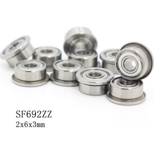 SF692ZZ Bearing ABEC-1 5PCS 2*6*3 mm Miniature Stainless Steel Ball Bearings S DDRF-620ZZ F692ZZ