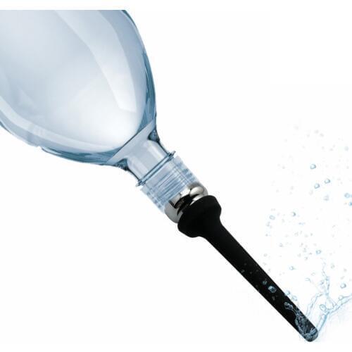 Silicone metal douche enema syringe shower cleaning head anal beads butt plug nozzle tip lubricant oil gay sex toy For Women Men