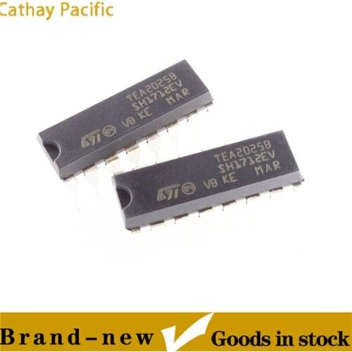 10pcs/lot TEA2025B TEA2025 DIP-16 STEREO AUDIO AMPLIFIER IC