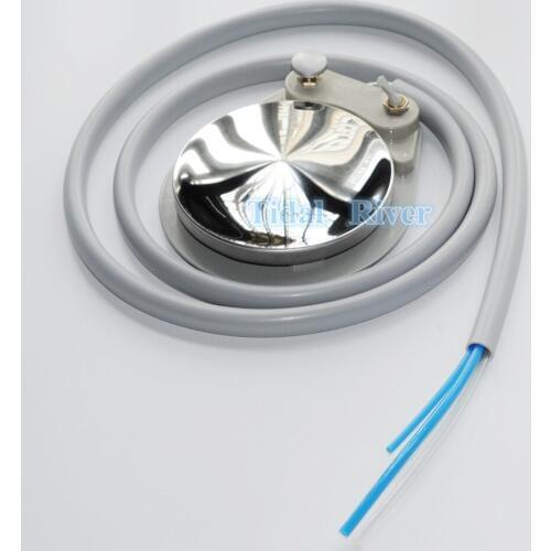 Dental Unit 4 Hole Standard Foot Control Switch Pedal With Tube Hose Cable Dental Equipment