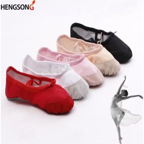 New Child Ballet Pointe Dance Shoes Girls Professional Ballet Dance Shoes With Ribbons Shoes Woman Soft Dance Shoes Girls
