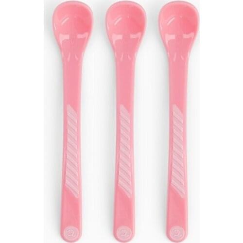 TWISTSHAKE 3 CUCHARAS CURVADAS CORAL +4 MESES