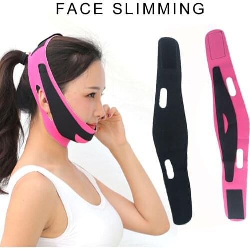 Face Slim V-Line Lift Up Belt Delicate Facial Reduce Double Chin Thin Face Slim Bandages Mask Belt Shape Lift Beauty TSLM
