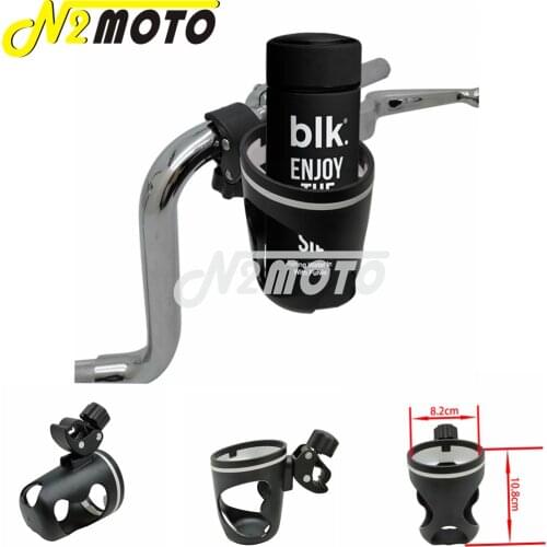 Universal Motorcycle 360° Cup Holder Mount Cages For Wheelchair Bike Outdoor Drink Holder Water Quick Release Bottle Holder