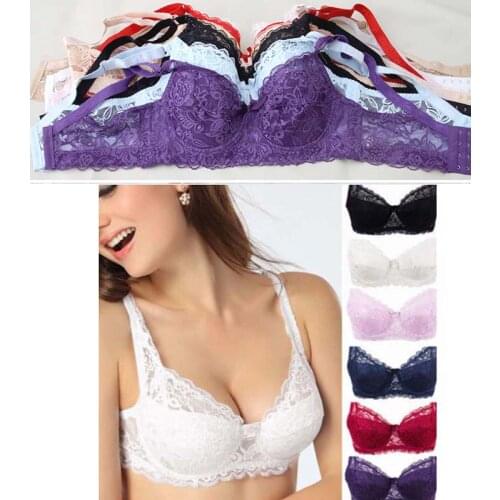Tops sexy bra Deep V push up bras for women full lace coverage B C D cup brassiere befree VS secret women bra plus size bh C3306