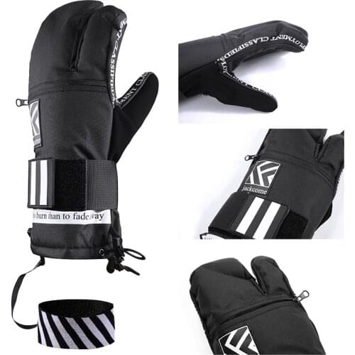 Winter Ski Sport Gloves Snowmobile Snow Glove Waterproof Snowboard Gloves with Windproof Warm and Comfort
