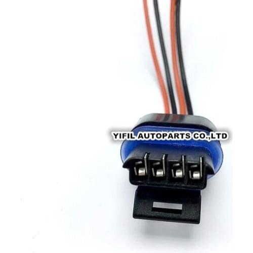 4 Pin/Way Female Auto Map Waterproof Idle Motor Plug Intake Pressure Sensor Connector Wire Harness For Delphi GM Buick 12162190