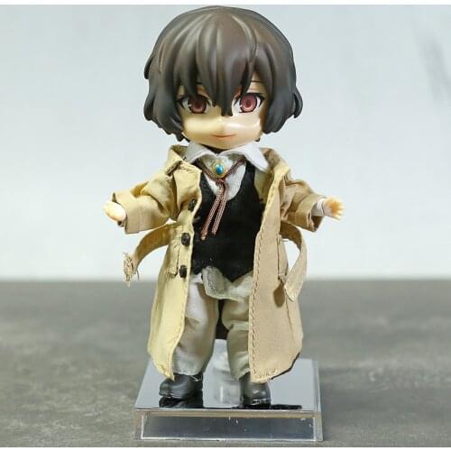 Bungo Stray Dogs Osamu Dazai Q Face Doll 1/10 Scale PVC Action Figure Collectible Model Toy