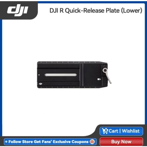 DJI R Quick-Release Plate (Lower) for faster mounting and removing of the camera setup Original