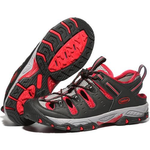 Men Outdoor Sneakers Breathable Hiking Shoes Big Size Men Women Outdoor Hiking Sandals Men Trekking Trail Water Sandals Big Size
