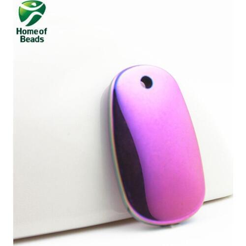 Fashion hot sale hematite rainbow Dog pendant accessories diy accessories (20 pieces) HP1150