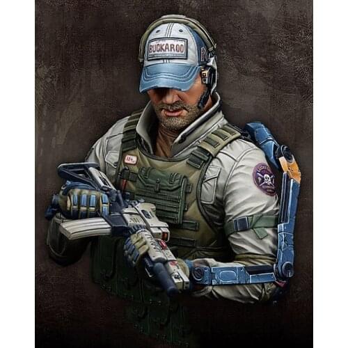 1/10 Scale Resin Bust PMC