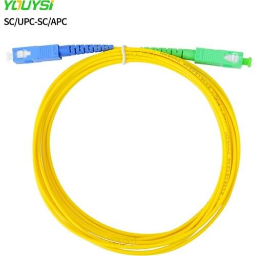 10PCS Simplex SC/APC-SC/UPC fiber optic patch cord Cable 1m/2m/3m/5m/10m fiber optic jumper cable 2.0mm