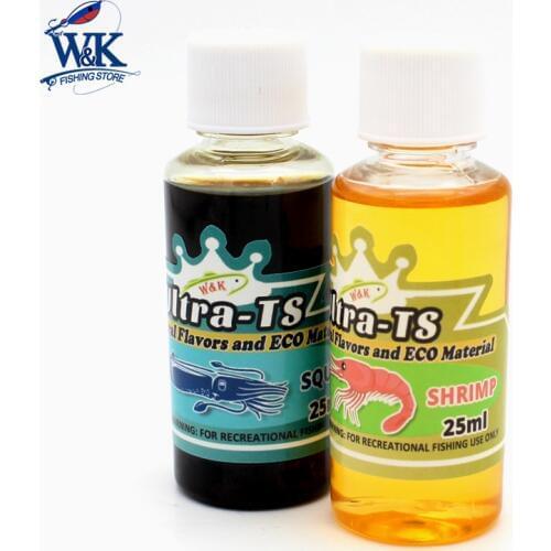 Shrimp Scent for Soft Fishing lures at 25ml with Fast Shipping Squid Flavor Soft Lure Accessory ECO Oil Scents