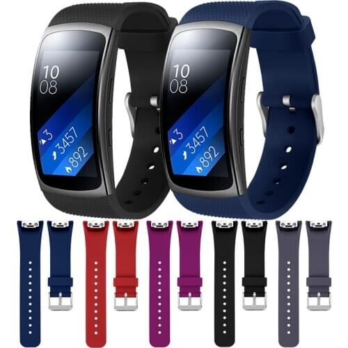 Replace Wristband For Samsung Gear Fit 2 Pro Band Silicone Watchband For Samsung Fit 2 / Fit2 Pro Strap Silicon Soft TPU