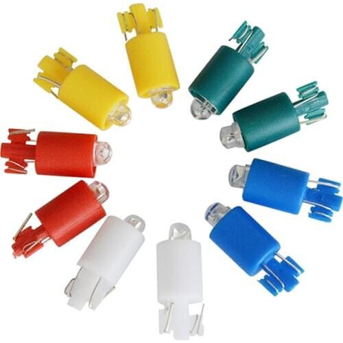 10pcs of Arcade and Pinball Replacement DC12V LED Lamp LED Bulb for Illuminated Push buttons 5 colors available