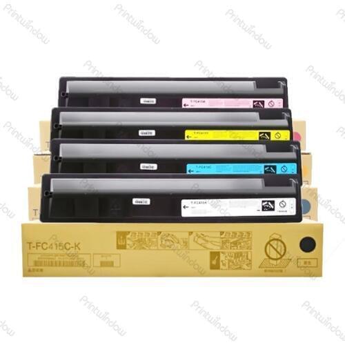 1SET 4PCS CMYK T-FC415C Toner Cartridge For Toshiba E Studio 2010 2510 2515 3015 3515 4515 5015 ac
