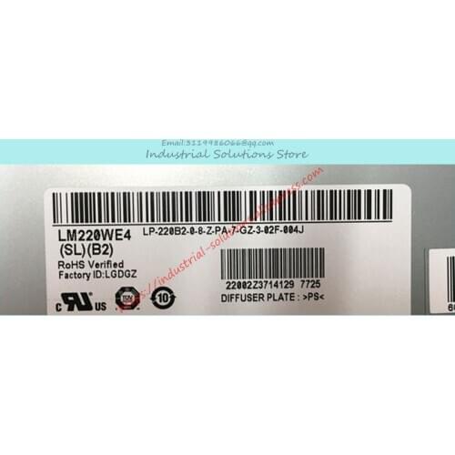 LM220WE4-SLB2 LTM220M3 L02 LTM220CS01 LM220WE4 SLB1 22 Inch LCD Screen LM220WE4 SLB2 Display Panel Grade A Screen